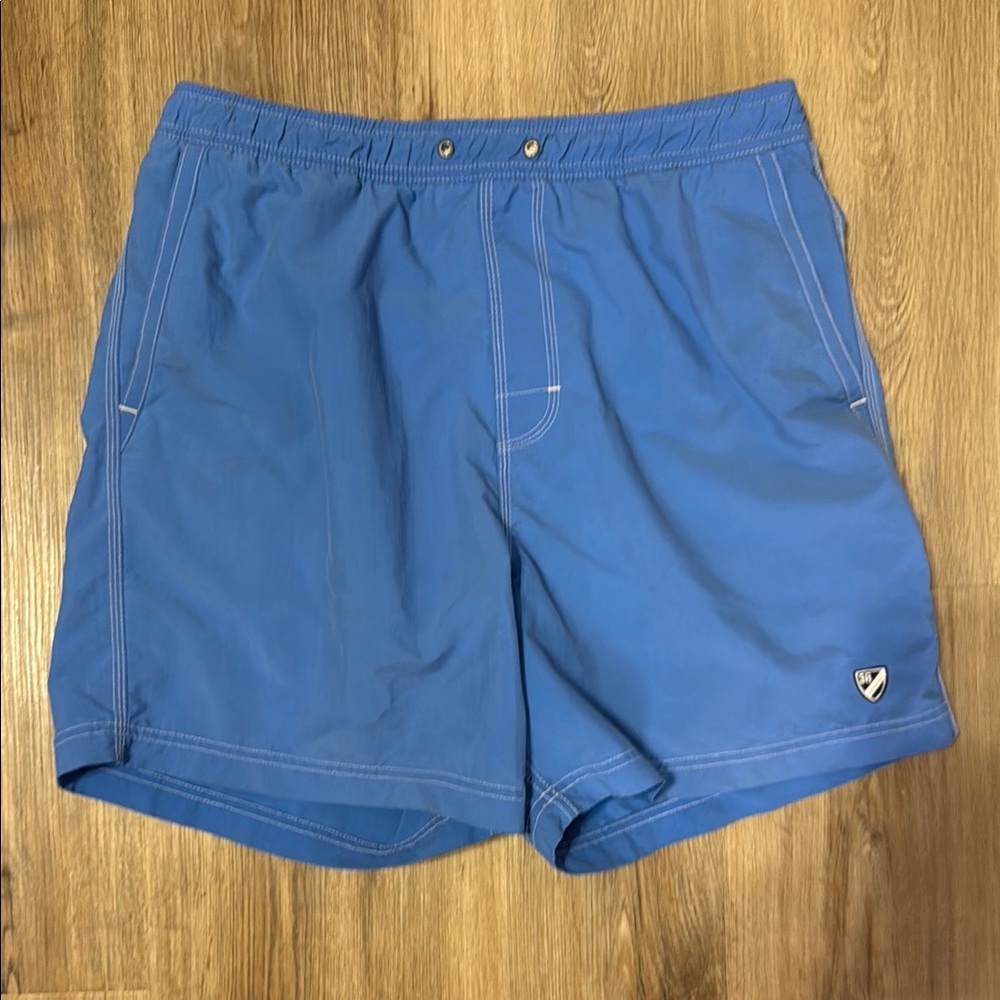 Daniel Cremieux Classic Blue Swim Board Shorts Men’s Size M